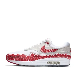 Nike Air Max 1 'Sketch to Shelf' (Weiß / Rot)