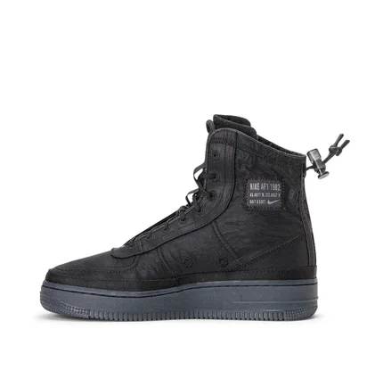 Nike WMNS Air Force 1 Shell (Schwarz)