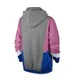 Nike WMNS Icon Clash Hoodie (Grau / Rosa)