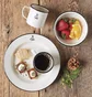 Pendleton Camp Enamelware Dishes (Weiß)