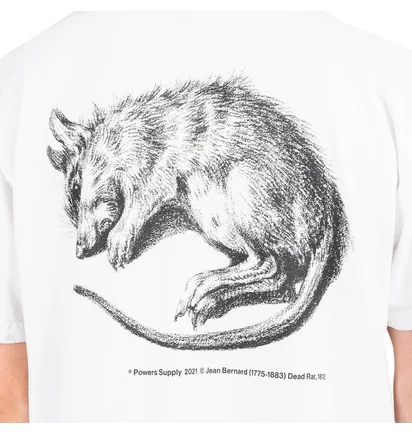 Powers Supply Vermin SS Tee (Weiß)