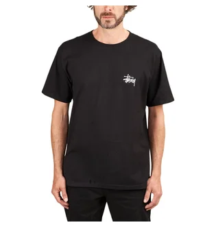 Stüssy Basic Tee (Schwarz)