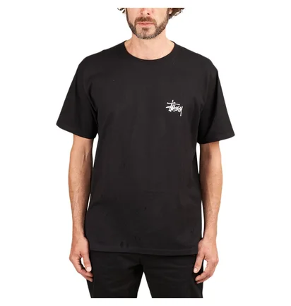 Stüssy Basic Tee (Schwarz)