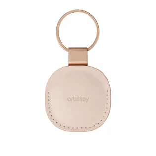 Orbitkey Leather Holder for AirTag (Rosa)