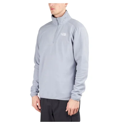 The North Face 100 Glacier 1/4 Zip (Hell Grau)