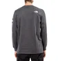 The North Face M LS Fine 2 Tee (Grau)