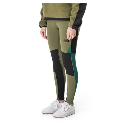 The North Face WMNS Steep Tech Fleece Tight (Khaki / Schwarz)
