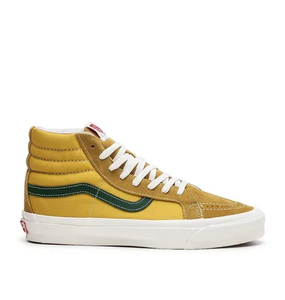 Vans Vault OG Sk8-Hi LX (Senf Gelb / Grün)