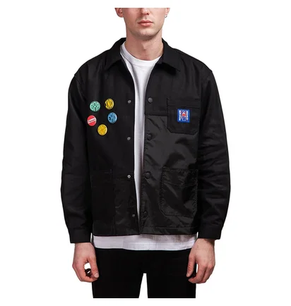 Brain Dead Paneled Chore Coat (Schwarz)