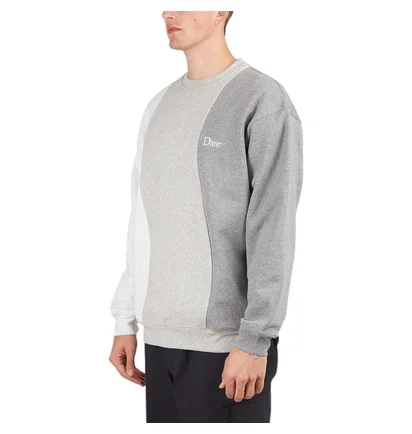 Dime Wavy 3-Tone Crewneck (Grau)