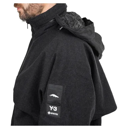 adidas Y-3 CH3 Melton Gore-Tex Jacket (Schwarz)