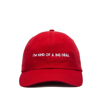 NASASEASONS Cap 'I'm Kind Of A Big Deal' (Rot / Weiß)