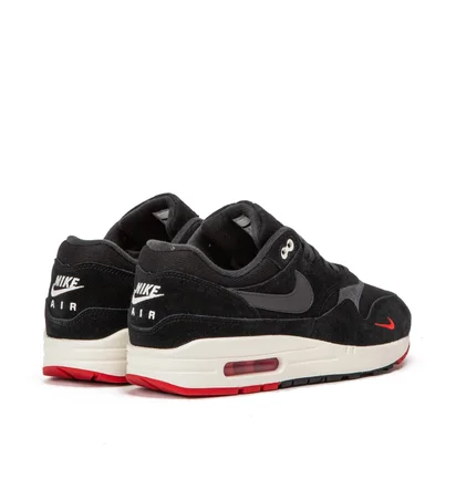 Nike Air Max 1 Premium ''Mini Swoosh Pack'' (Schwarz / Rot)