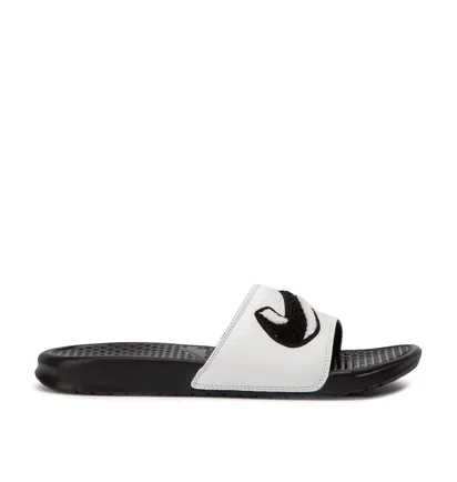 Nike Benassi JDI Chenille (Schwarz / Weiß)