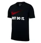 Nike ''Just Do It'' Swoosh T-Shirt (Schwarz)