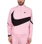 Nike NSW Swoosh Woven Halfzip Jacket (Pink / Black)