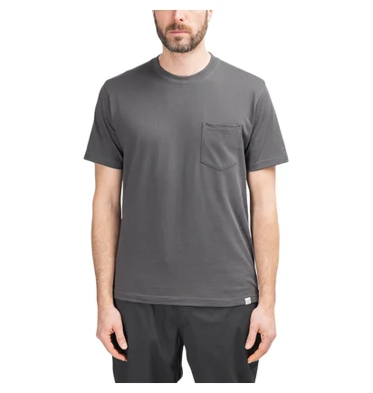 Norse Projects Johannes Pocket Tee (Dunkelgrau)