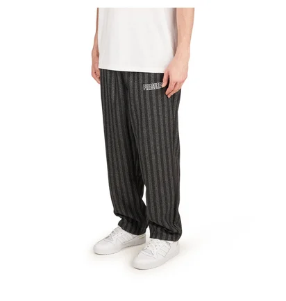 Pleasures Control Striped Easy Pants (Schwarz)