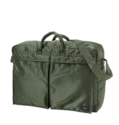 Porter by Yoshida Tanker 2Way Boston Bag (Olive)