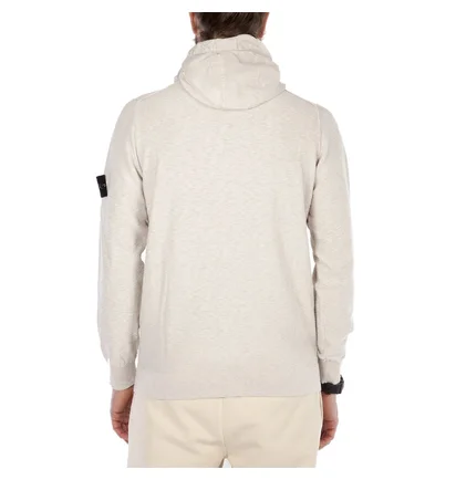Stone Island Knitwear Hooded Jacket (Altweiß)