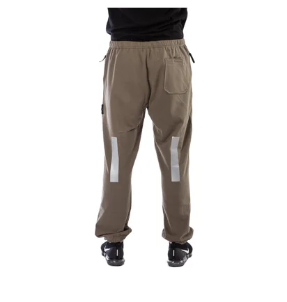 Stone Island Reflective Fleece Pants (Olive)