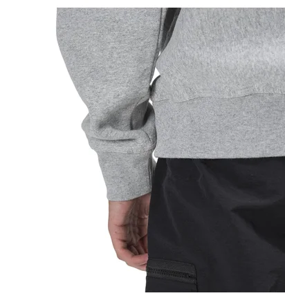 Stüssy Stock Fleece Mock (Grau)