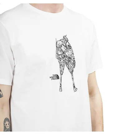 The North Face Black M KK Ichi Tee (Weiß)