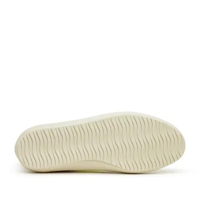 Veja Nova Canvas White Jaune Fluo (White / Yellow)