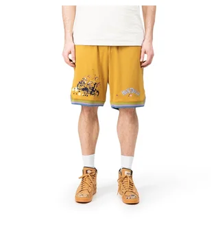 Converse x Bandulu Basketball-Shorts (Braun)