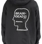 Brain Dead Speedtext Hooded Sweatshirt (Schwarz)