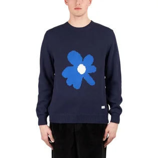 Edmmond Studios Flower Sweater (Navy)