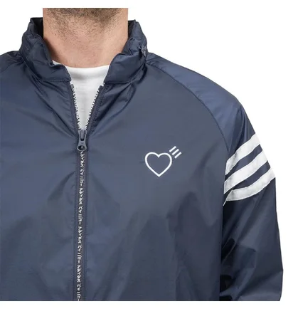 adidas x Human Made Windbreaker (Navy / Weiß)