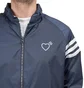 adidas x Human Made Windbreaker (Navy / Weiß)