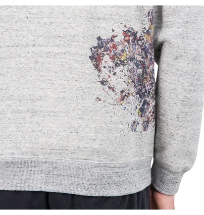 Medicom Adam Et Rope x Jackson Pollock Studio Splash Hoodie (Dunkelgrau)