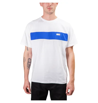 New Balance Athletics Raglan T-Shirt (Weiß / Blau)