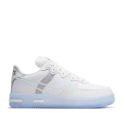 Nike Air Force 1 React QS 'White Ice' (Weiß / Grau / Blau)
