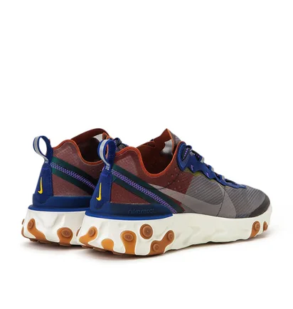 Nike React Element 87 'Dusty Peach' (Braun / Blau)