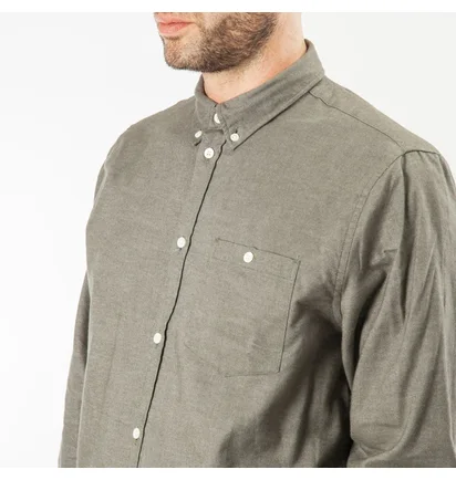 Norse Projects Anton Brushed Flannel (Grün)
