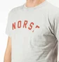 Norse Projects Niels Classic Ivy Logo (Grau)