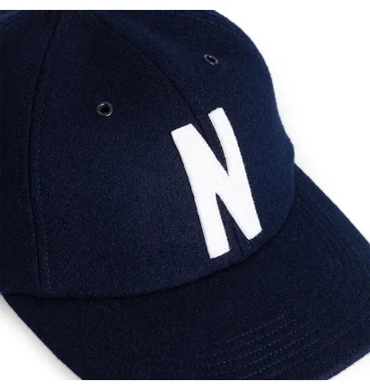 Norse Projects Wool Sports Cap (Navy)