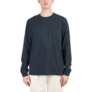 Parra Sad Cat System Bird L/S T-Shirt (Navy)