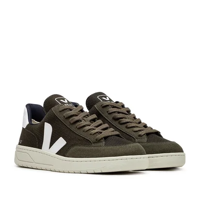 Veja V-12 B-Mesh (Oliv / Weiss)