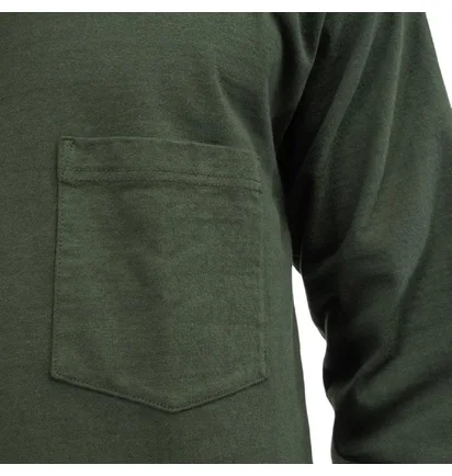 Snow Peak Heavy Cotton Garment Dyed Crewneck (Dunkelgrün)