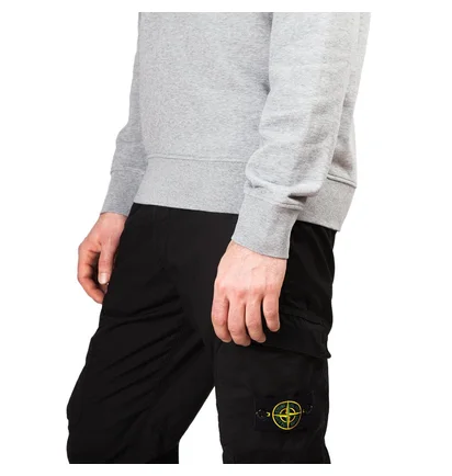 Stone Island Garment Dyed Crew Sweat (Grau)