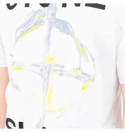 Stone Island Marble Three T-Shirt (Weiß)