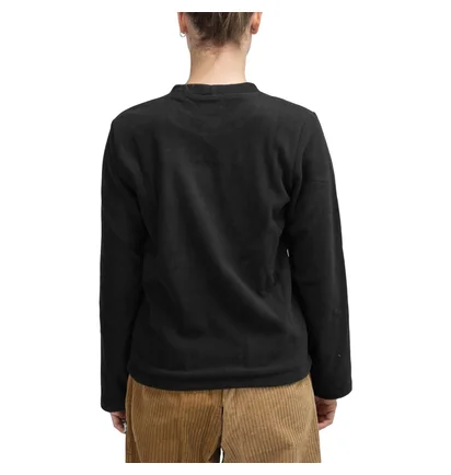 Stüssy WMNS Terra Polar Fleece Longsleeve (Schwarz)