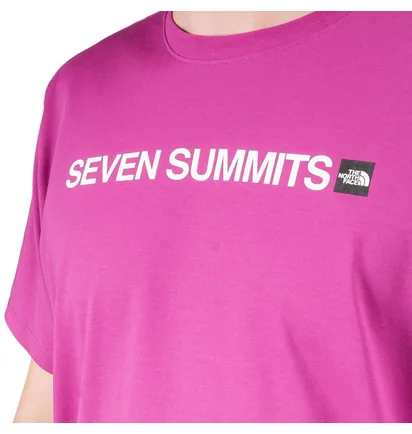 The North Face M SS Himalayan Summits Tee (Lila)