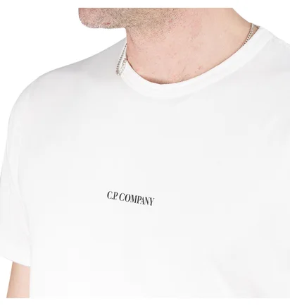 C.P. Company Logo T-Shirt (Weiss)