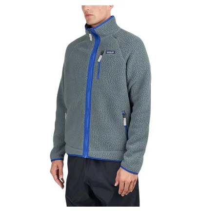 Patagonia Retro Pile Jacket (Grün / Blau)