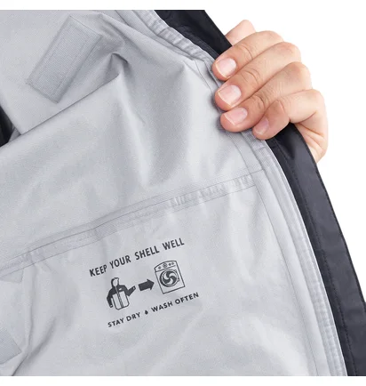 Patagonia Torrentshell 3L Rain Jacket (Schwarz)